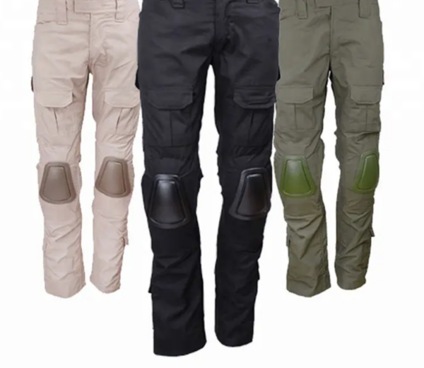 Uniforms Trousers protection fall breathable Tactical Elbow Knee Pads Insert for Pants - Image 5