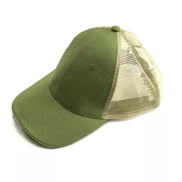 Breathable Promotional Tactical Camouflage Baseball C ap Hunting Tactical C aps 5 LED Hats