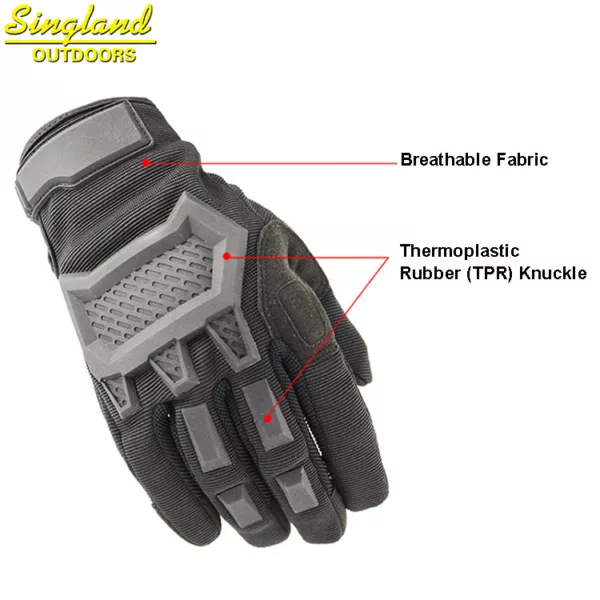 Motorcycle Soft Riding Gloves Driving Gloves Stocked Touch Screen Gloves - Image 2