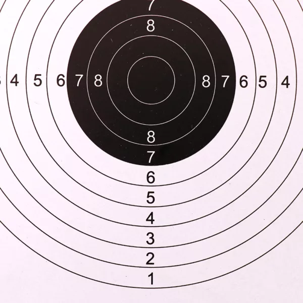 Shooting Accessories Circular Paper Targets Non-Adhesive Training Aim Shooting Paper Target 14 cm 100 pcs - Image 6