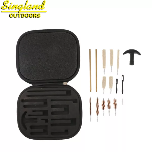 Universal Cleaning Kit Hunting Accessories Cleaning Kit with black Case - Image 2