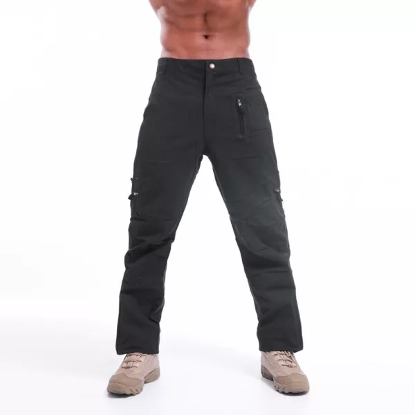 Men's Tactical Pants Outdoor Workout Cargo Pants with Multiple-Pockets - Image 5