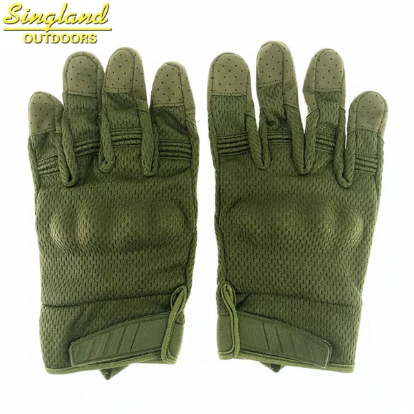 Stocked Touch Screen Airsoft  Motorcycle Driving Gloves Soft Riding Shooting Gloves Tactical Gloves Olive Green