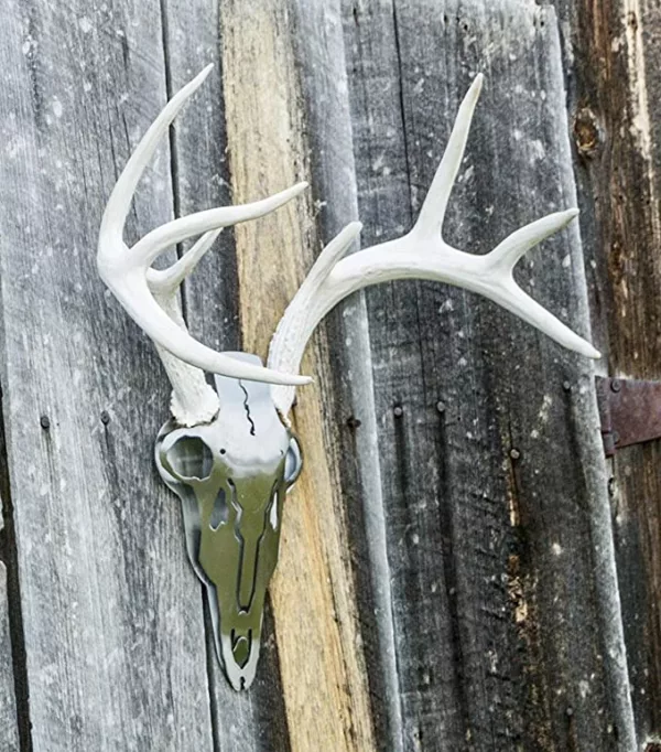 Dead Deer Iron Buck Skull Hanger Deer Skull Hooks Easy Installation for Living Room Bedroom Home Decor Indoor and Outdoor Use - Image 5