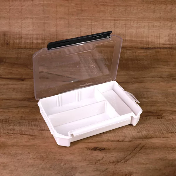 Outdoor Plastic Multifunctional Storage Box 4-Grid Clear Professional Fishing Lures Hook Bait Box - Image 3