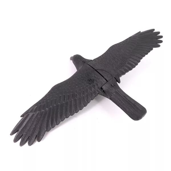 Flying Position Realistic Plastic PE Material Garden Decoration Outdoor Hunting Crow Decoy - Image 3