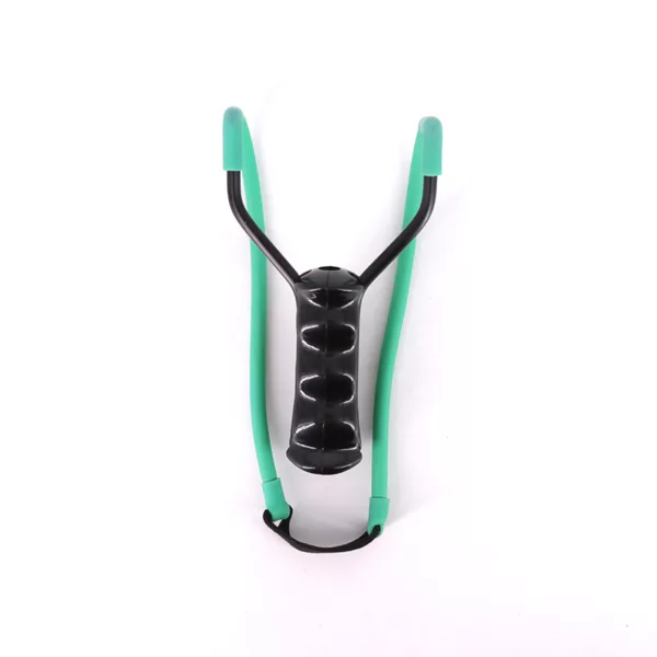 Deluxe Hunting Slingshot With Green Rubber - Image 3