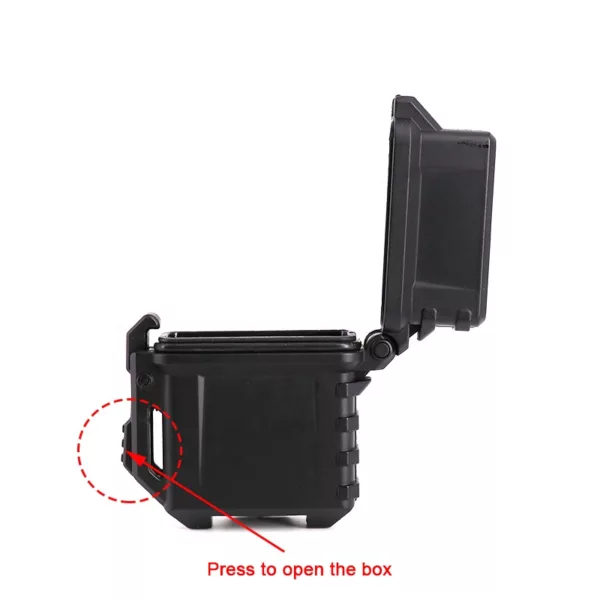 Outdoor Survival Universal Waterproof Windproof Lighter Storage Case Lighter Container Holder - Image 6