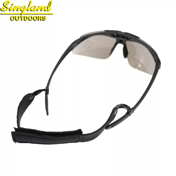 Open Frame with Interchangeable Multiple Color Lens Tactical Hunting Glasses - Image 3