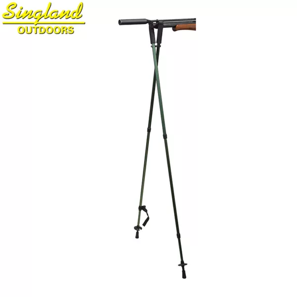 Hunting Accessory Adjustable Telescopic Hunting/Shooting Bipod Stick Walking Stick - Image 3