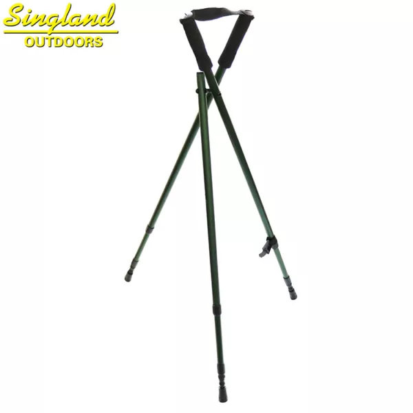 Hunting Accessory Adjustable Telescopic Tripod Hunting/Shooting  Walking Stick - Image 3