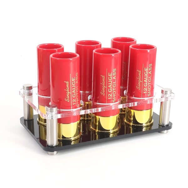 Hot Sell  Outdoor Novelty Gift Drinking  for 12 Gauge Shell Shot Plastic Glasses Set