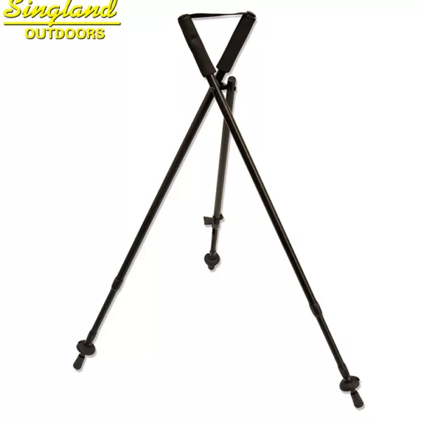 Hunting Accessory Adjustable Telescopic Tripod Hunting/Shooting  Walking Stick