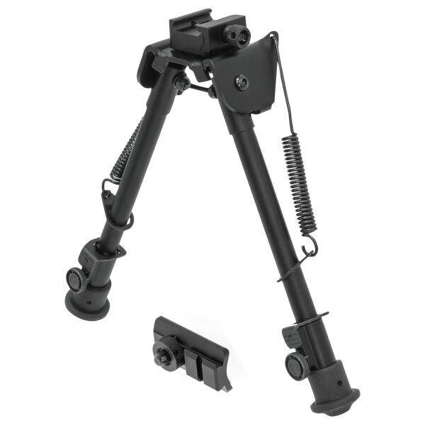 Tactical Bipod Foldable Rifle Bipod 8.3"-12.7" Center Height