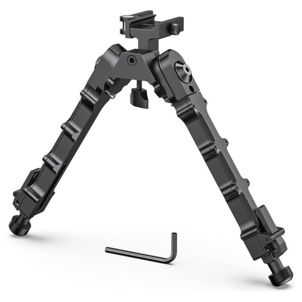 Tactical Rifle Bipod Height From 7 to 9 inches Picatinny Bipod