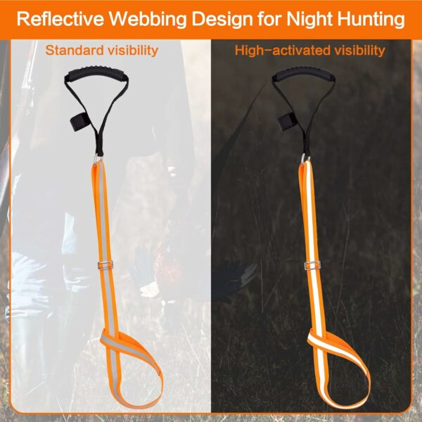 Deer Drag Strap with Reflective Stripe - Image 5