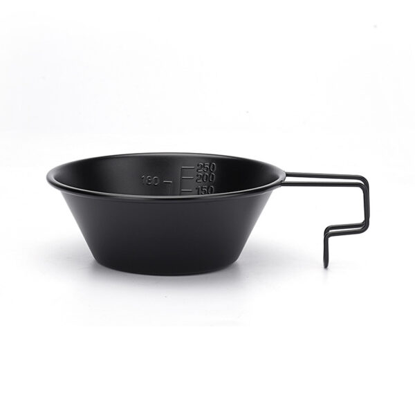 250ml Syrah Cup Barbecue Bowl Cup Picnic Hanging Outdoor Camping Bowl - Image 3