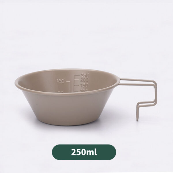 250ml Syrah Cup Barbecue Bowl Cup Picnic Hanging Outdoor Camping Bowl - Image 5