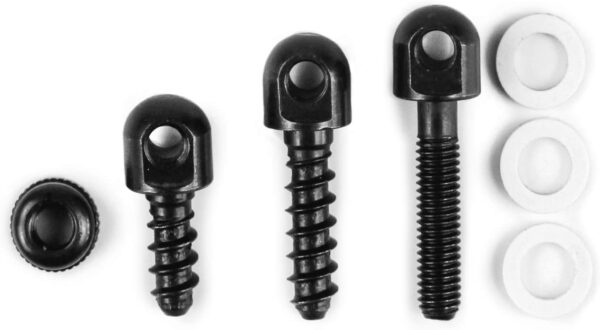 1/2", 3/4" Wood Sling Swivel Screws 7/8'' Studs Base - Image 3