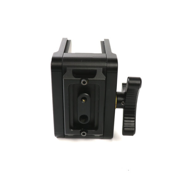 Large Aluminum Dual Jaw Closure Clamp SaddleTripod Mount with Quick Release Plate - Image 4