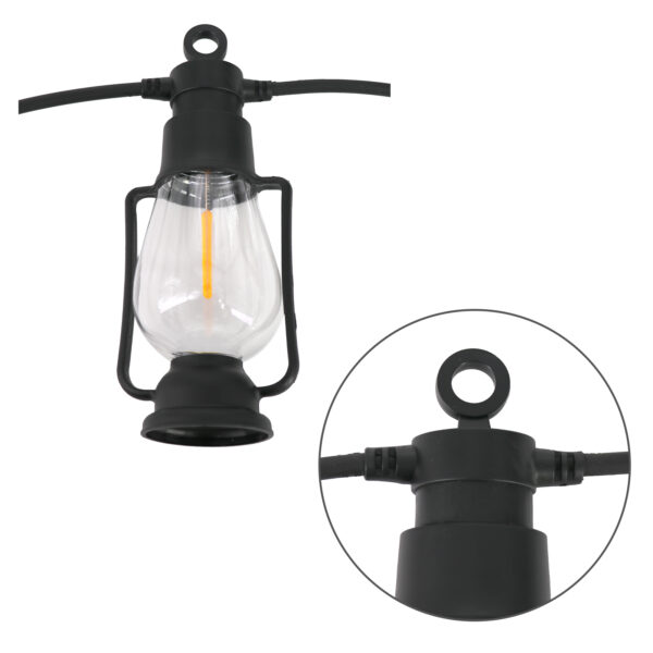 Kerosene Lamp Solar Filament Outdoor Garden Decoration LED Light Bulbs - Image 3