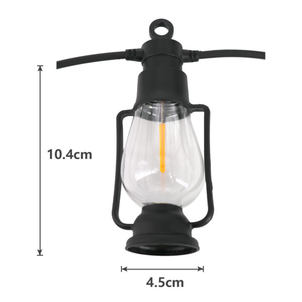 Kerosene Lamp Solar Filament Outdoor Garden Decoration LED Light Bulbs - Image 4