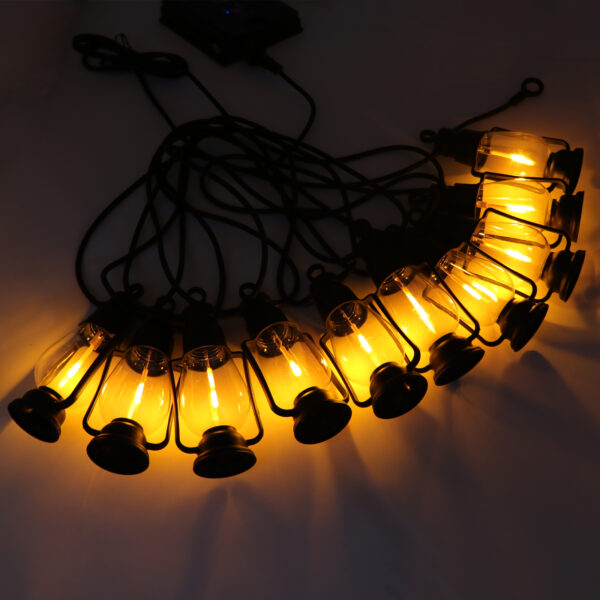 Kerosene Lamp Solar Filament Outdoor Garden Decoration LED Light Bulbs - Image 5